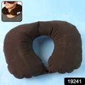 Inflatable U-shaped Travel Neck Pillow (1 Pc)